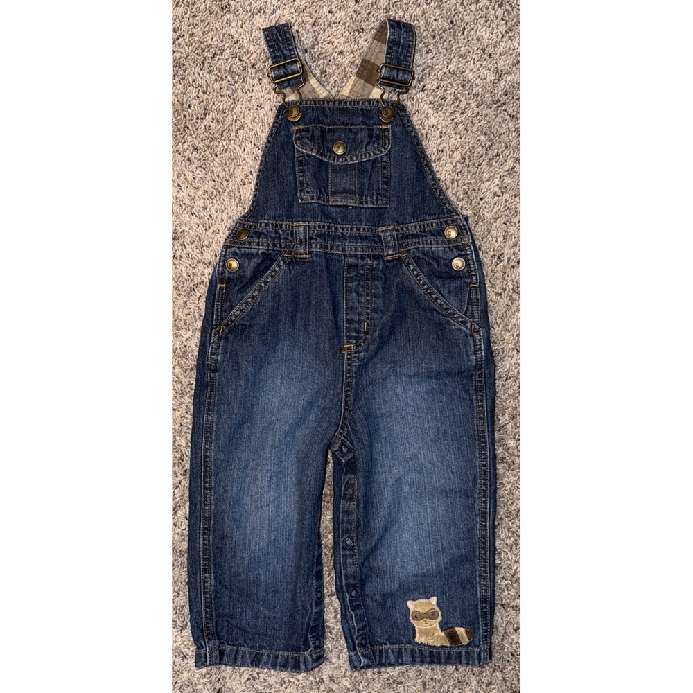 Gymboree‎ Baby Raccoon Overalls 2007 18-24 Months